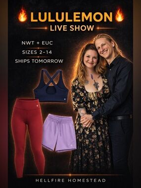 🔥LULULEMON LIVE SHOW🔥✨LIVE SHOW FLYER 🎉 LIKE to be notified